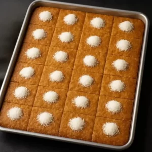 Namoura with coconut