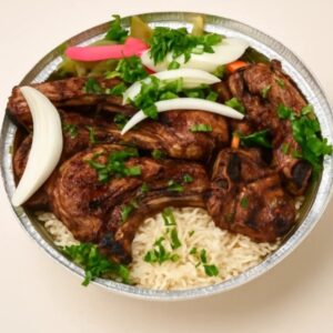 Grilled Lamb Chops Platter